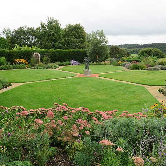 Restored Gertrude Jekyll Garden in Guildford, Surrey